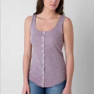 BKE Raw Edge Tank Top